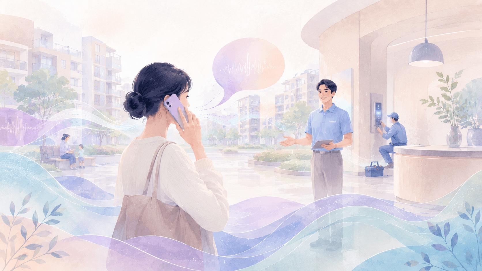 物业服务如何落地 AI 语音客服：从报修呼入到满意度回访闭环